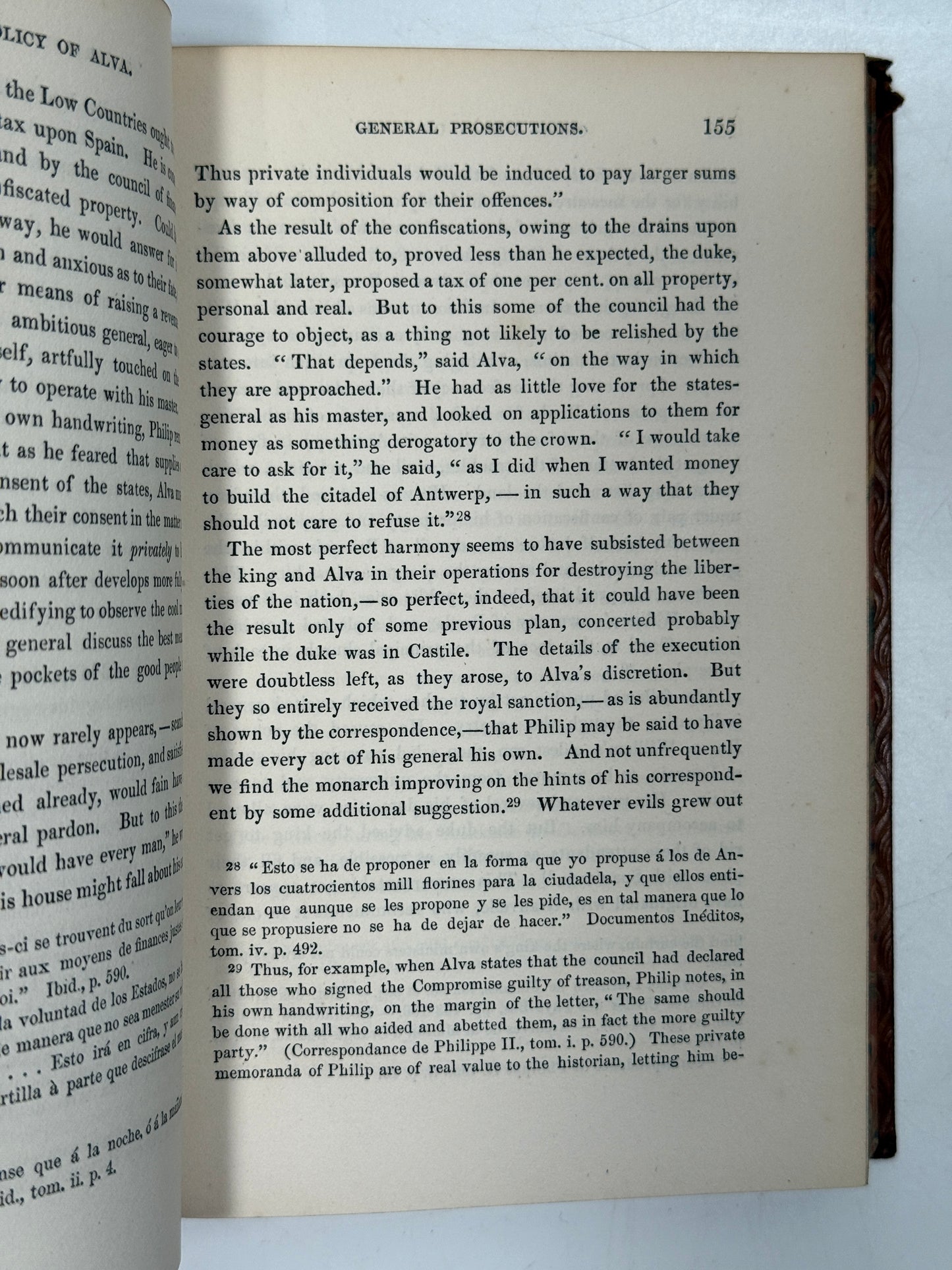 The History of the Reign of Philip the Second 1855