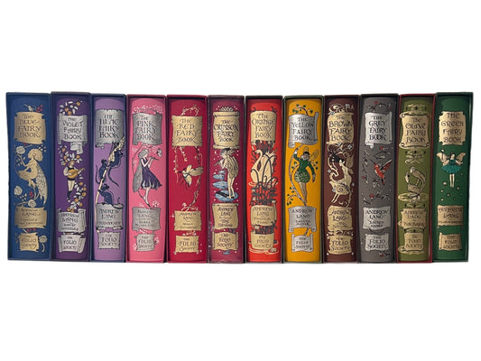 The Andrew Lang Fairy Books; Folio Society 12vols