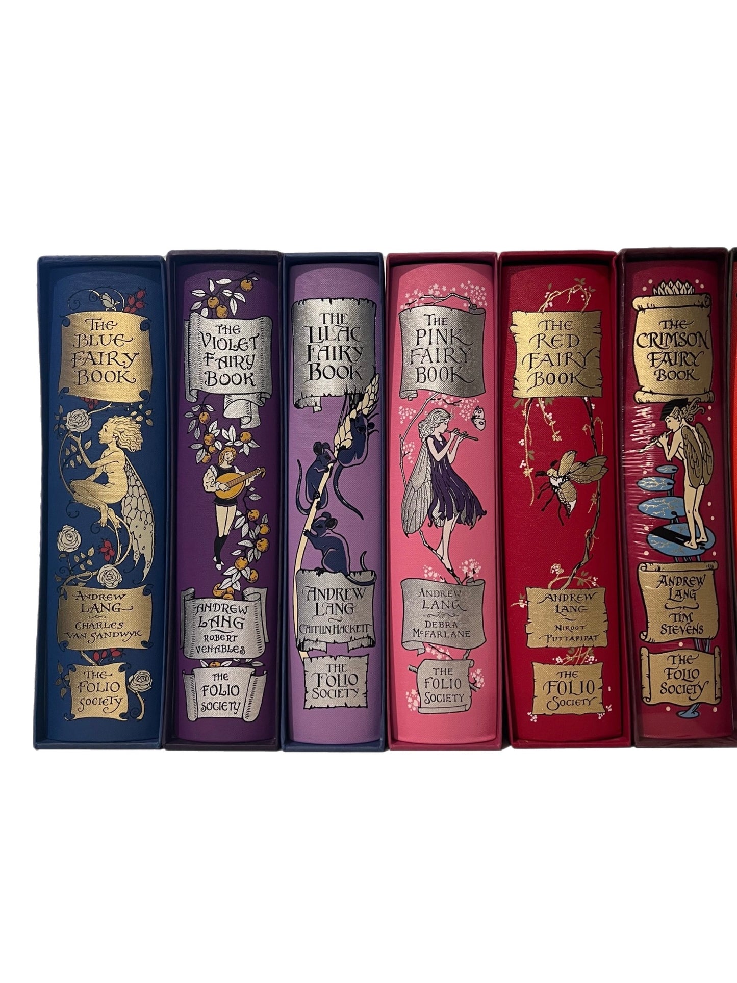 The Andrew Lang Fairy Books; Folio Society 12vols