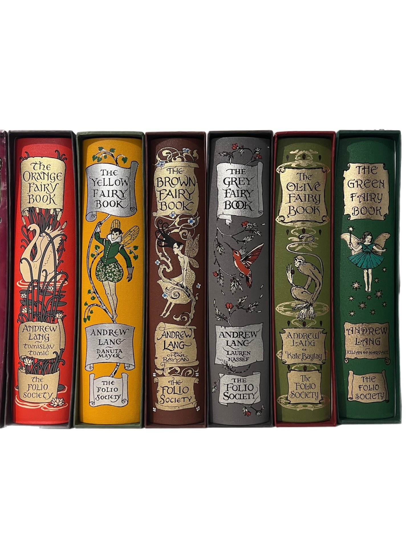 The Andrew Lang Fairy Books; Folio Society 12vols