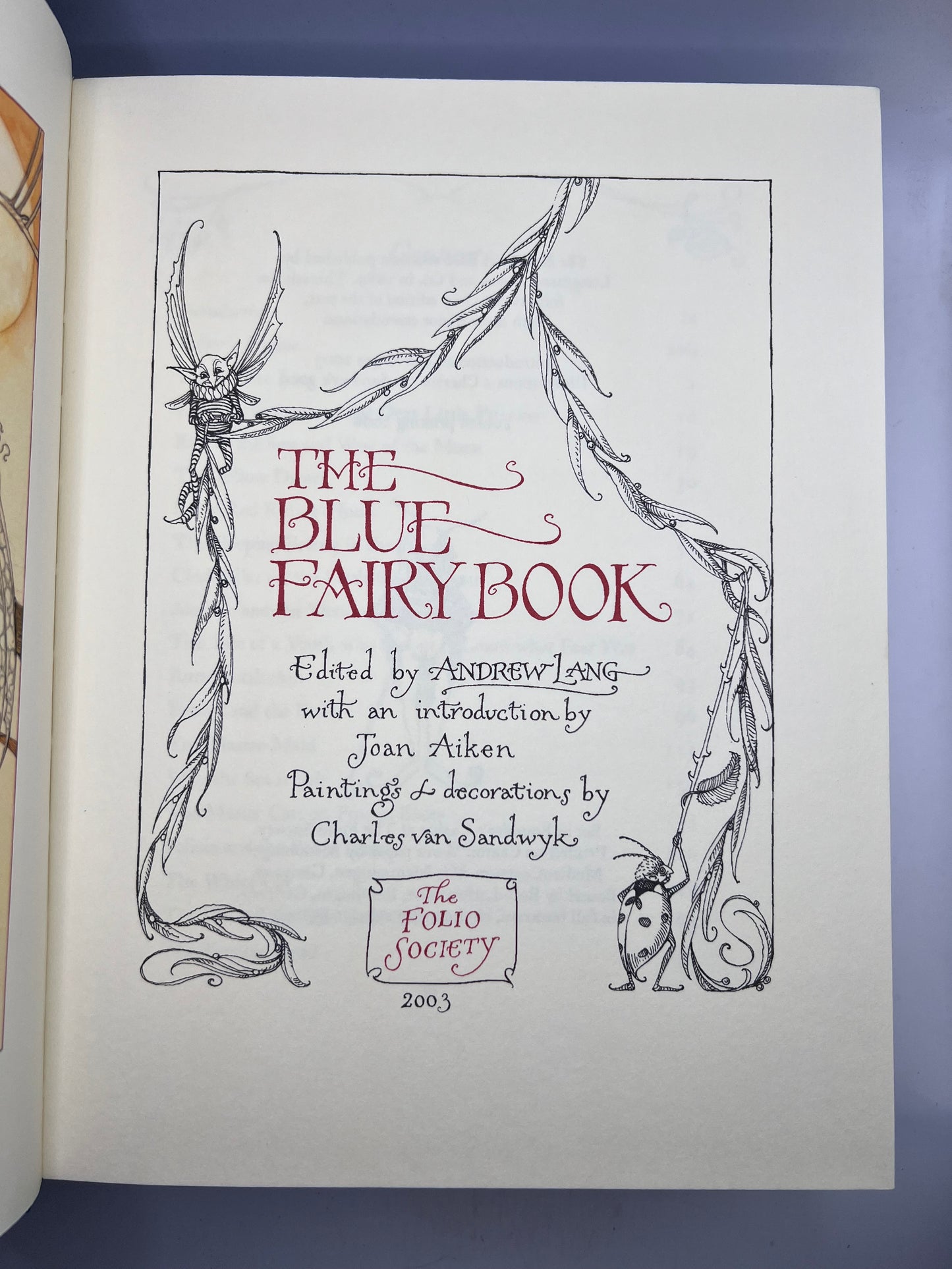 The Andrew Lang Fairy Books; Folio Society 12vols