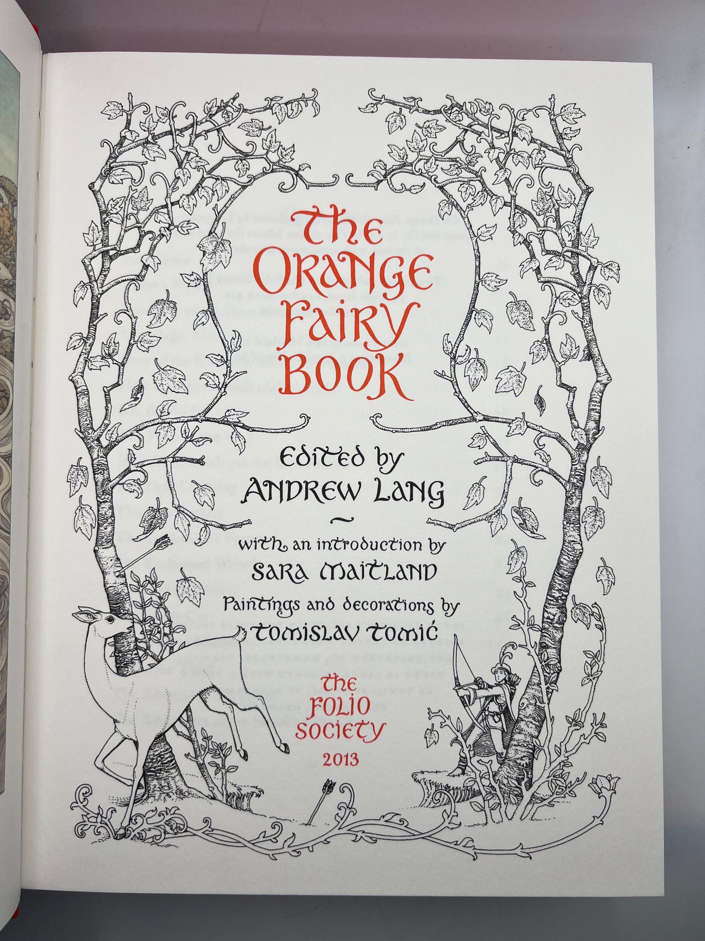 The Andrew Lang Fairy Books; Folio Society 12vols