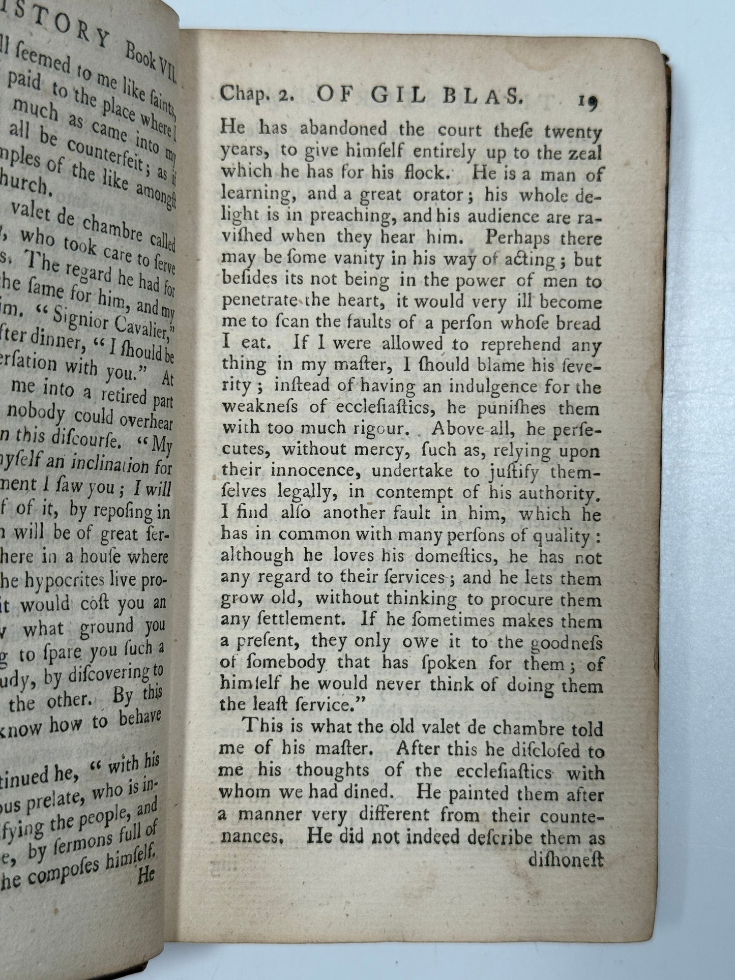 The History and Adventures of Gil Blas 1764