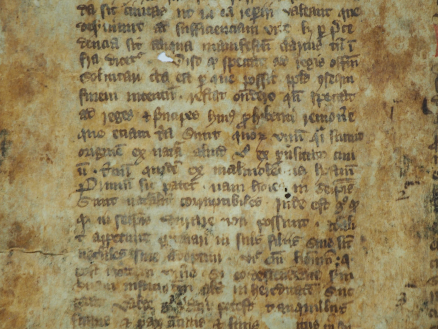 De regimine principum by Giles of Rome, c.1350-1400 Manuscript Bifolium