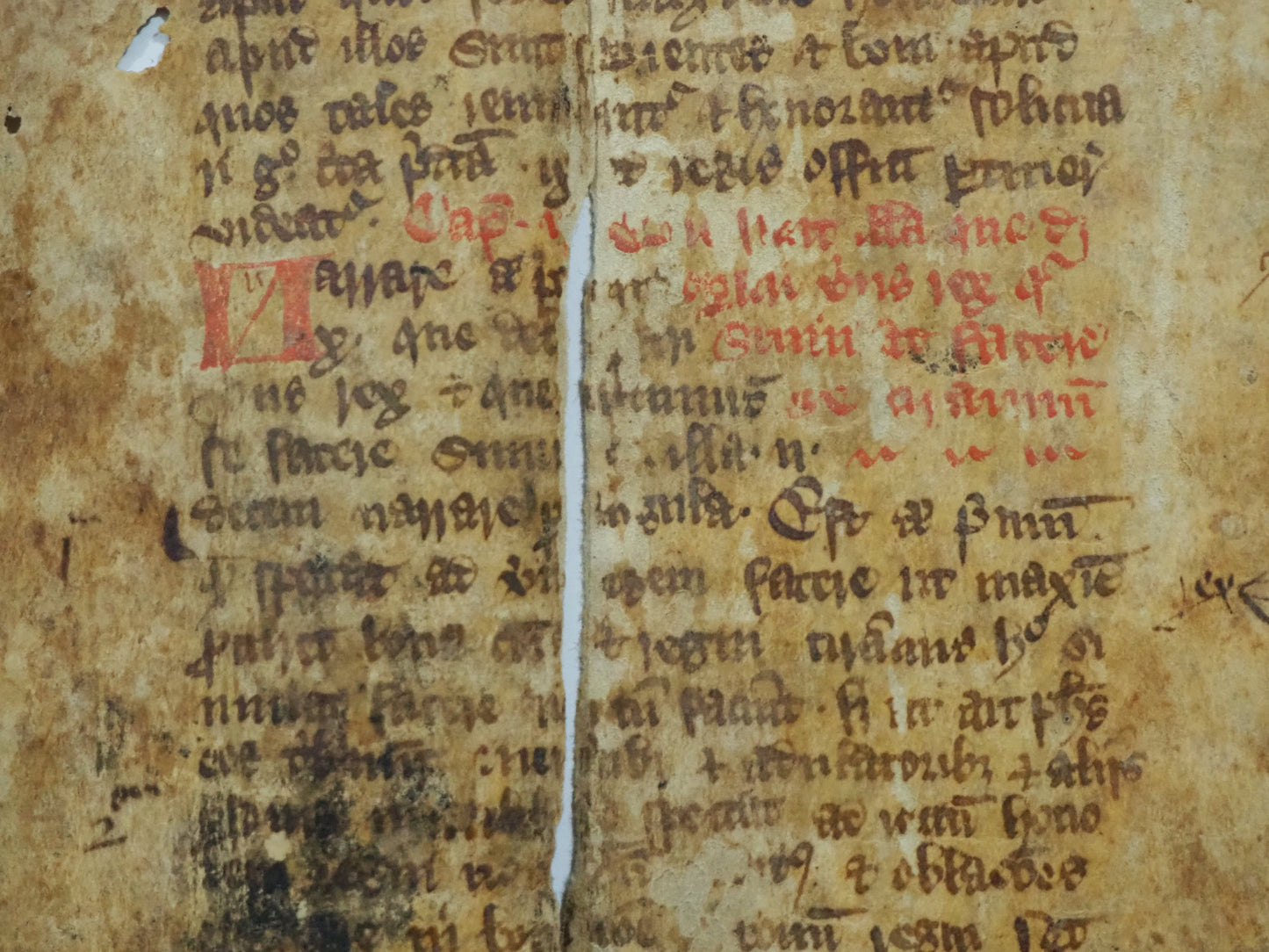 De regimine principum by Giles of Rome, c.1350-1400 Manuscript Bifolium