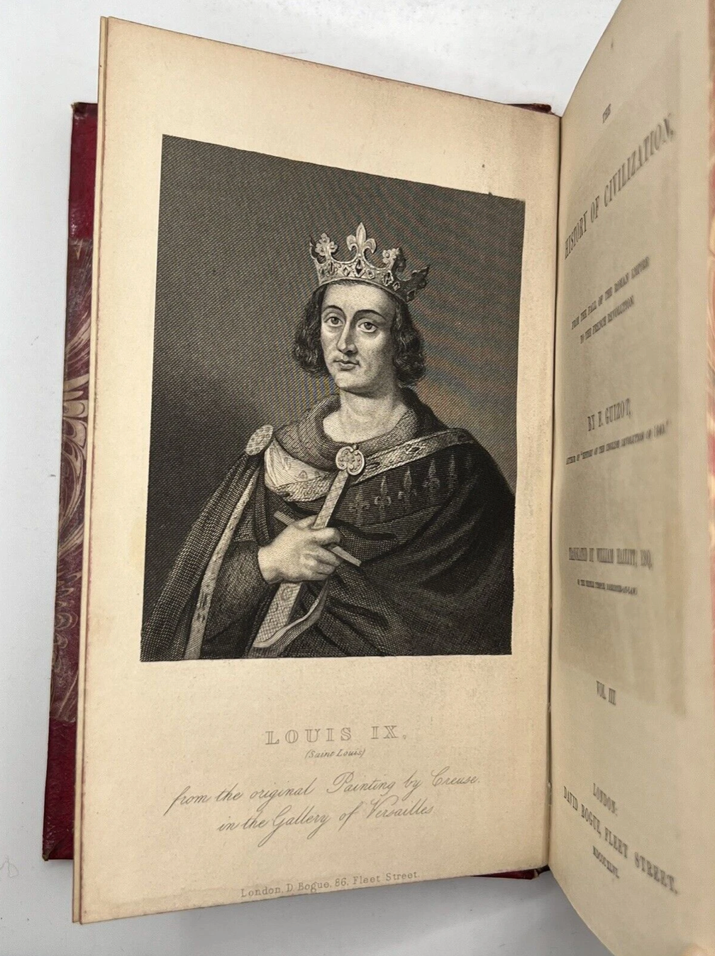 The History of Civilisation by F. Guizot 1846