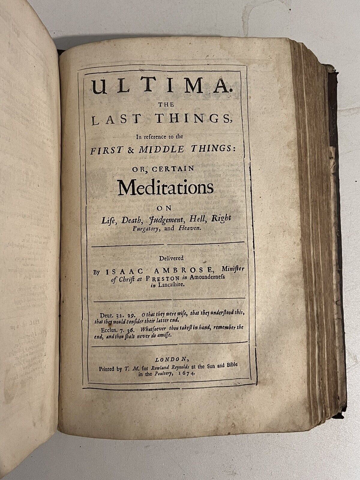 The Works of Isaac Ambrose 1674