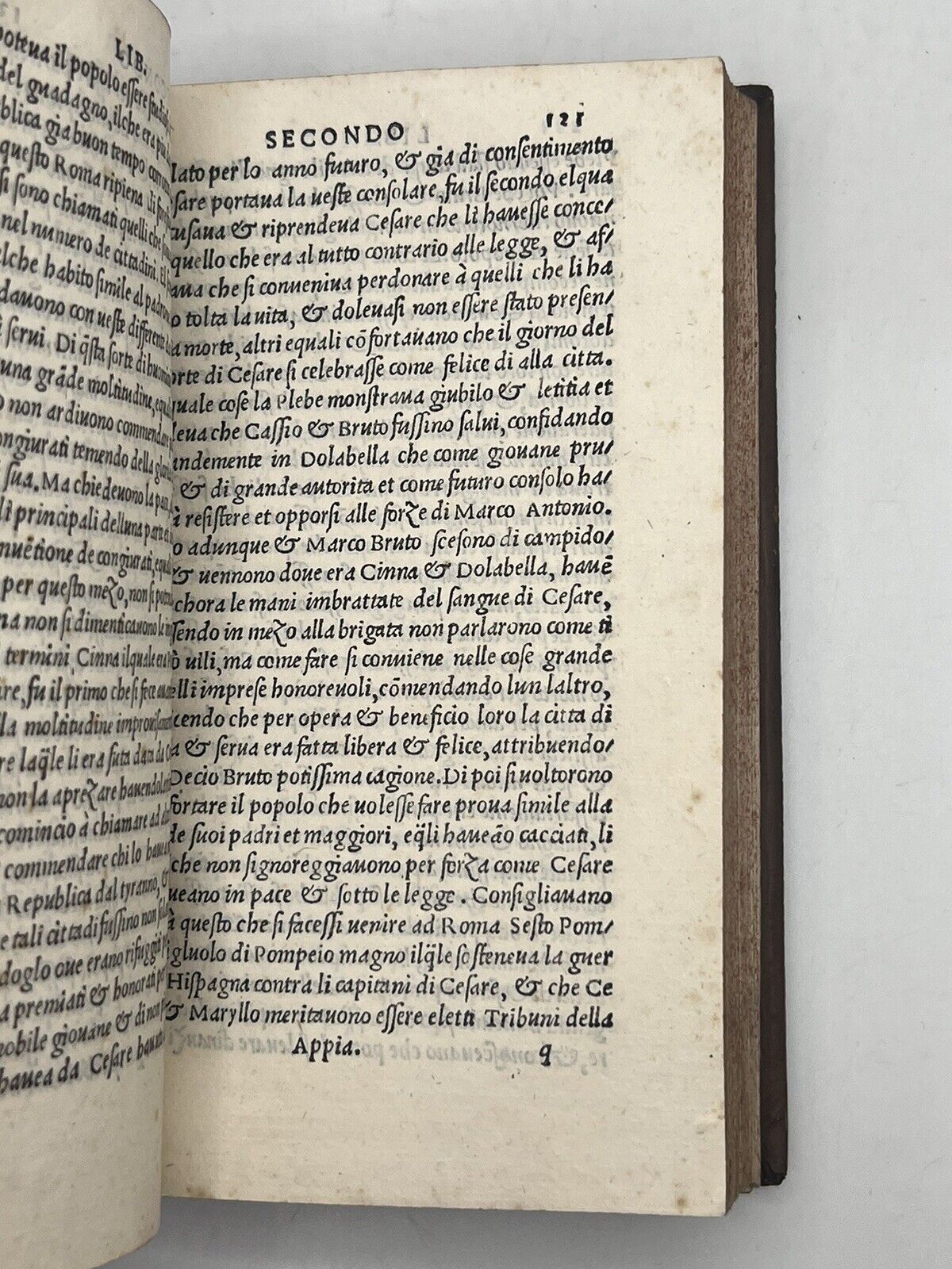 Appian's Ancient Roman History 1519 First Edition