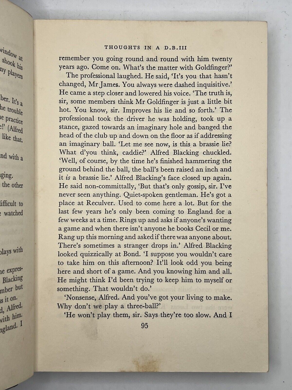 Goldfinger by Ian Fleming 1959 First Edition Second Impression