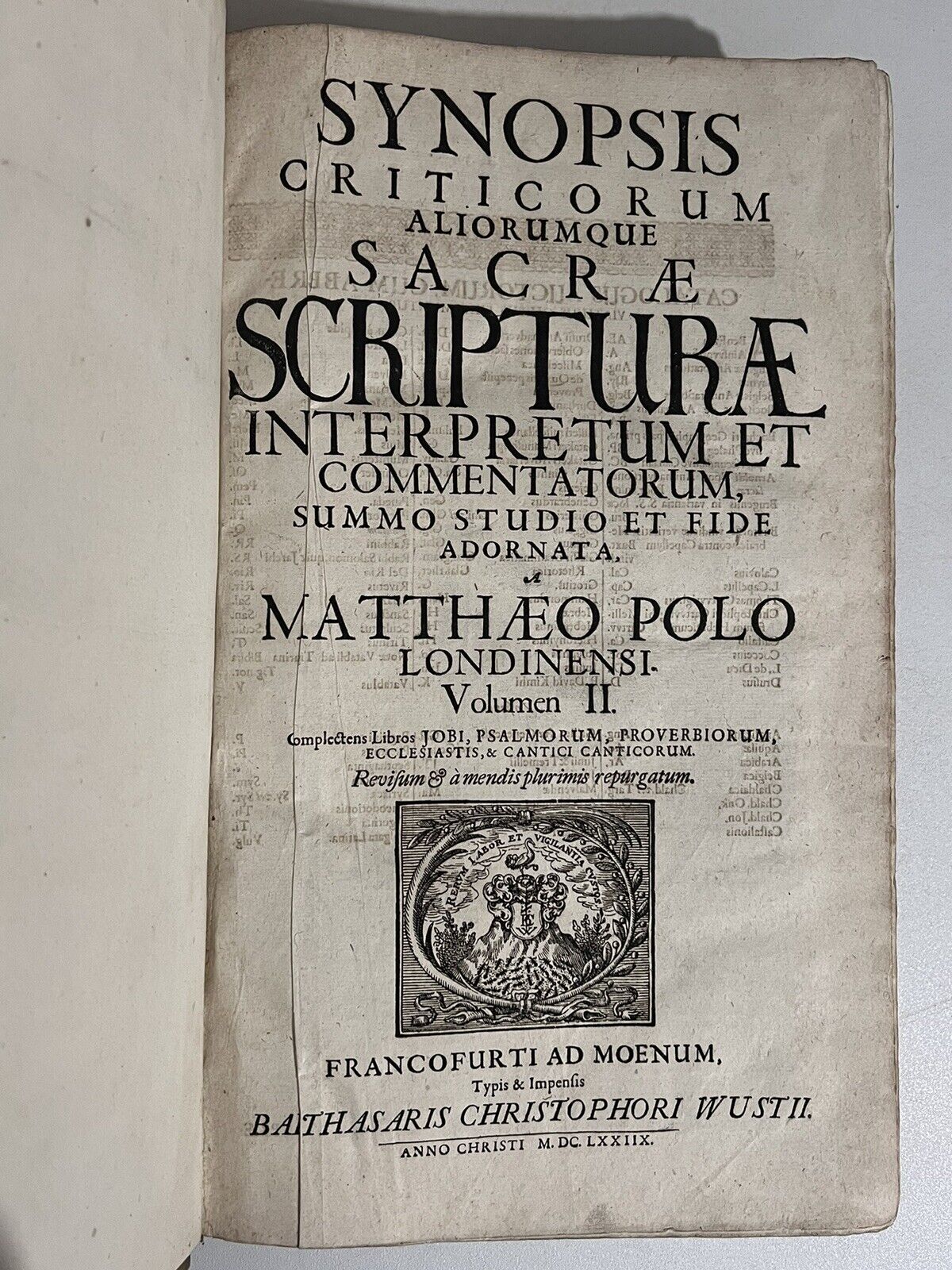 Matthew Poole's Commentary on the Bible 1678