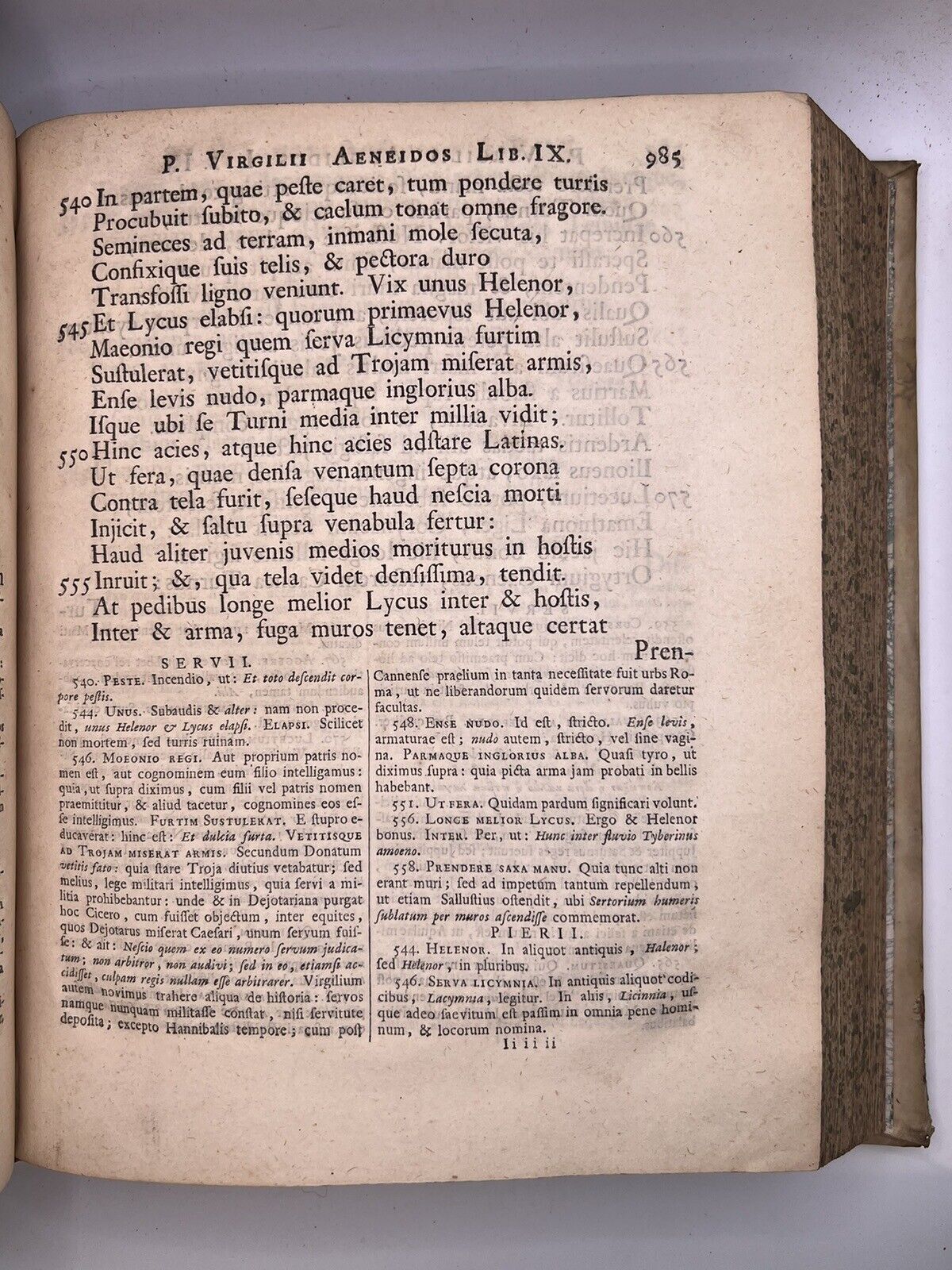 The Works of Virgil 1717 Vol II. Aenied