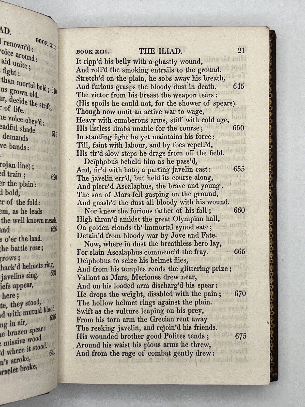The Iliad and The Odyssey by Homer 1820 Alexander Pope Translation