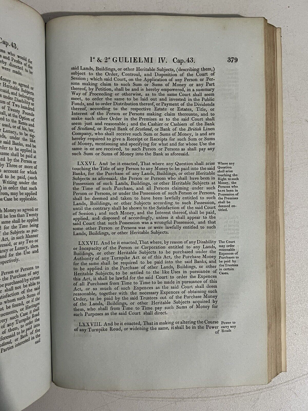 A Collection of the Public General Statutes 1831 Royal Binding, UK Chancery Copy