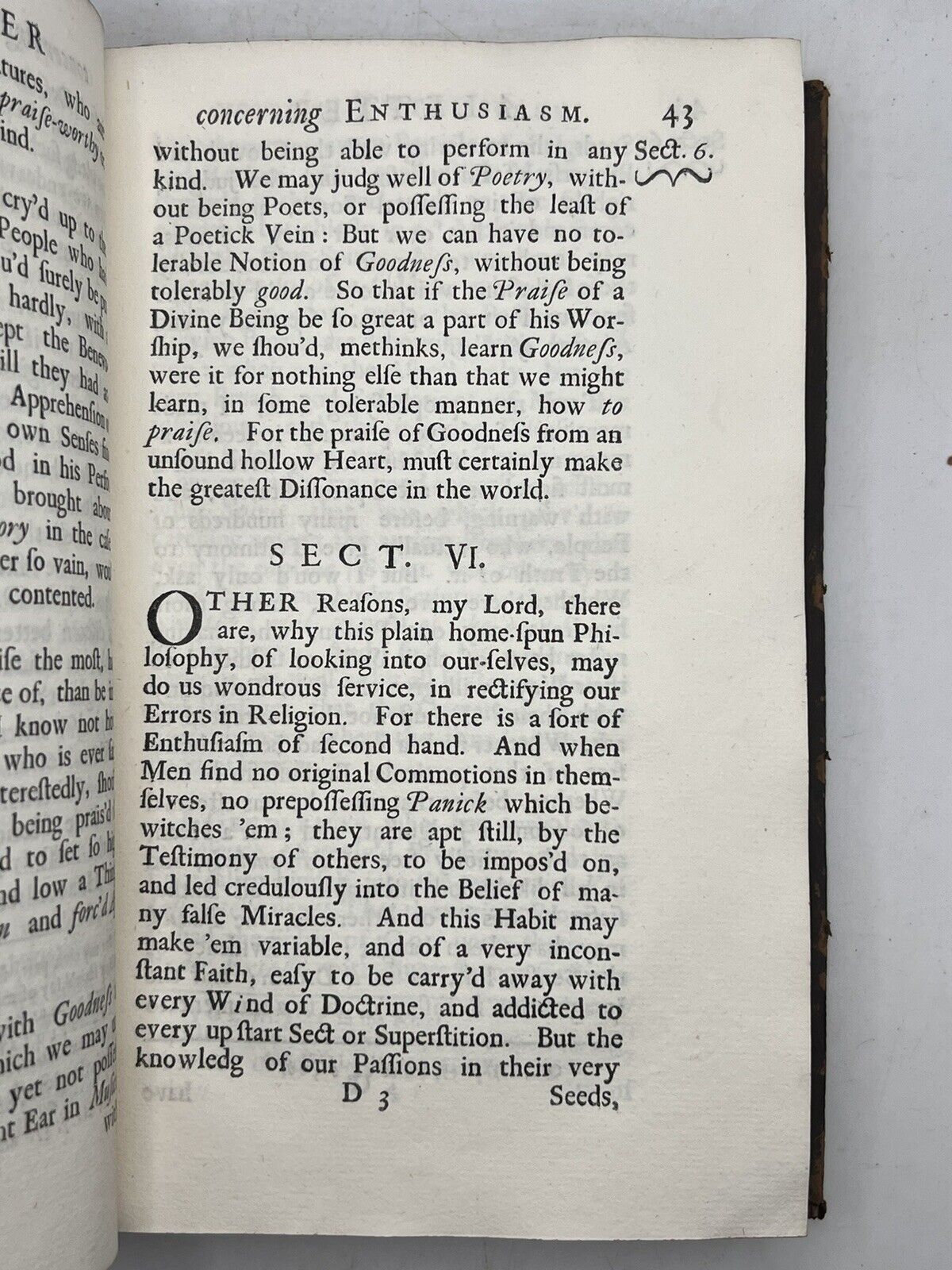 Characteristicks of Men by the Earl of Shaftesbury 1727