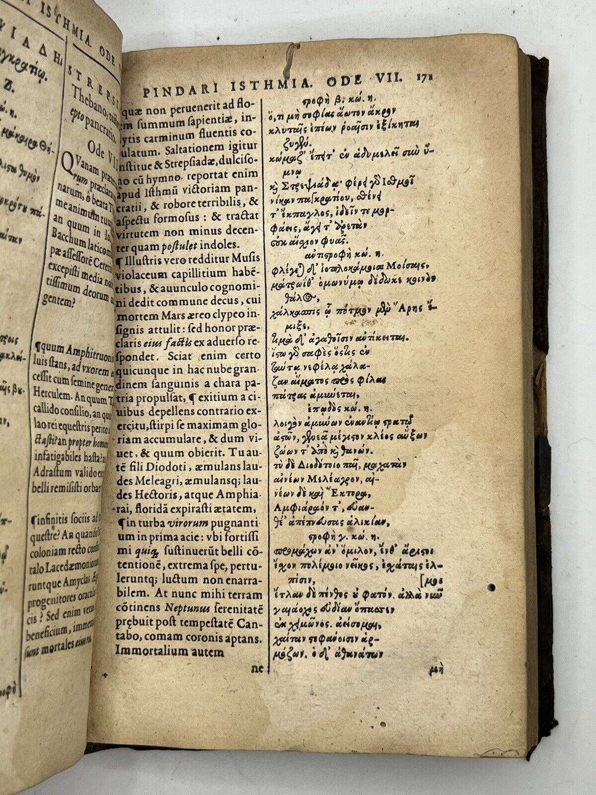 Pindar's Odes 1598 - with Sappho, Anacreon, etc .
