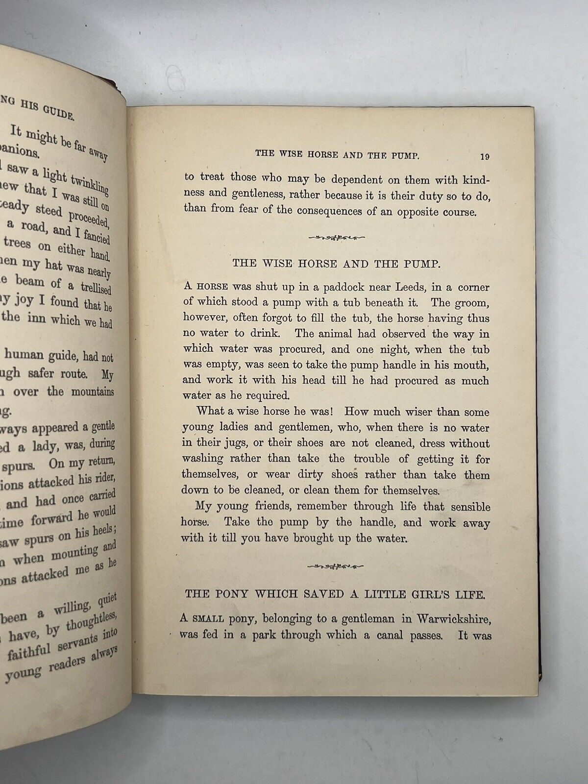 Stories of the Sagacity of Animals by W. Kingston 1892