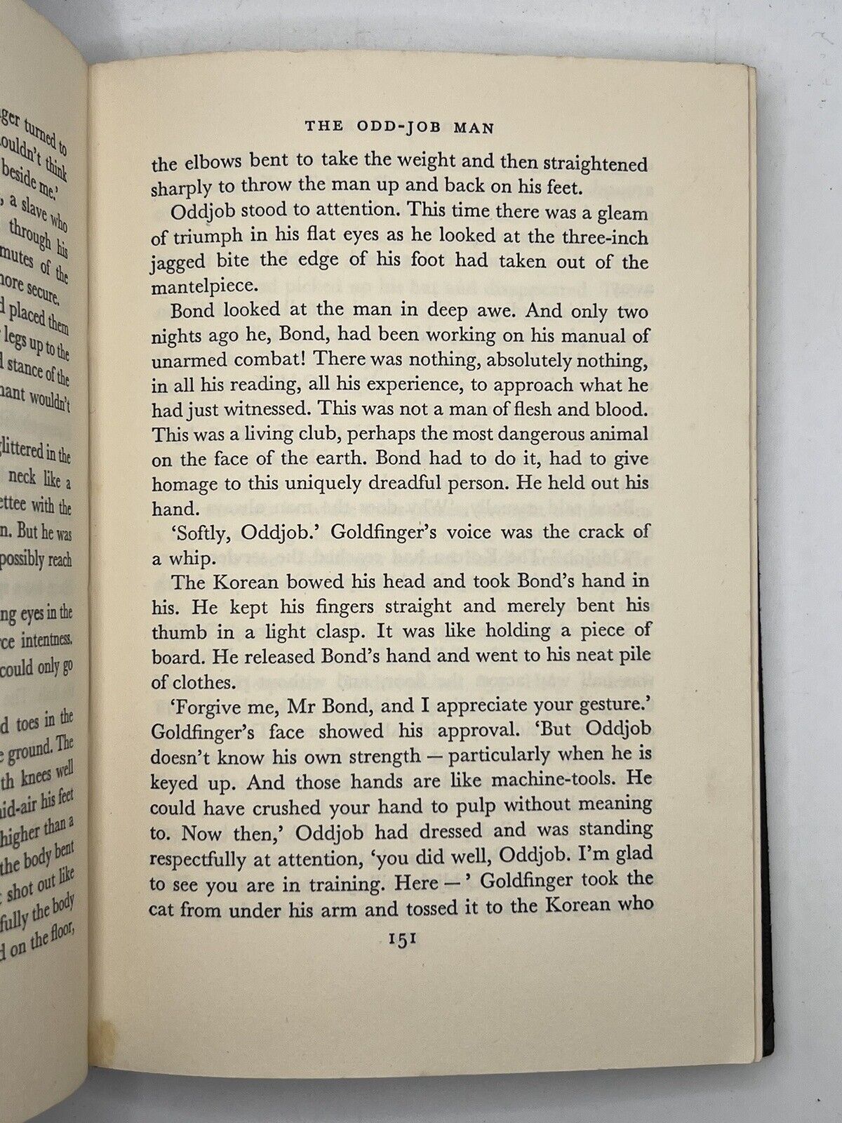 Goldfinger by Ian Fleming 1959 First Edition Second Impression