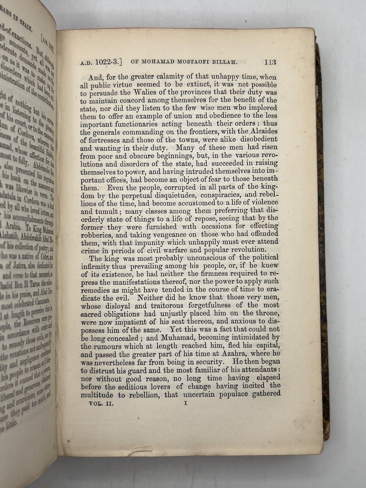 The History of the Dominion of the Arabs in Spain 1854