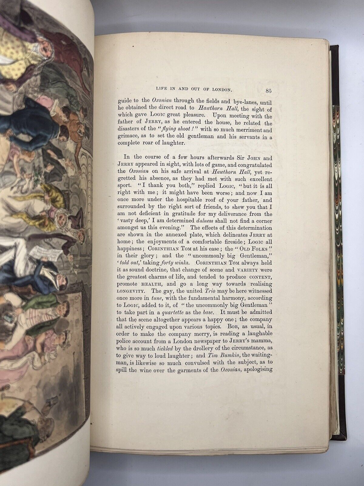 The Finish to the Adventures of Tom, Jerry, and Logic by Pierce Egan 1887