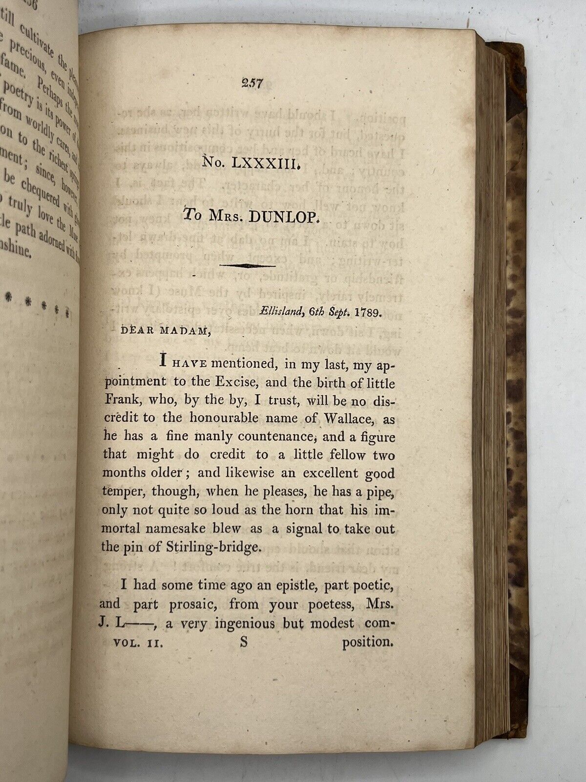 The Works of Robert Burns 1803 4th Edition
