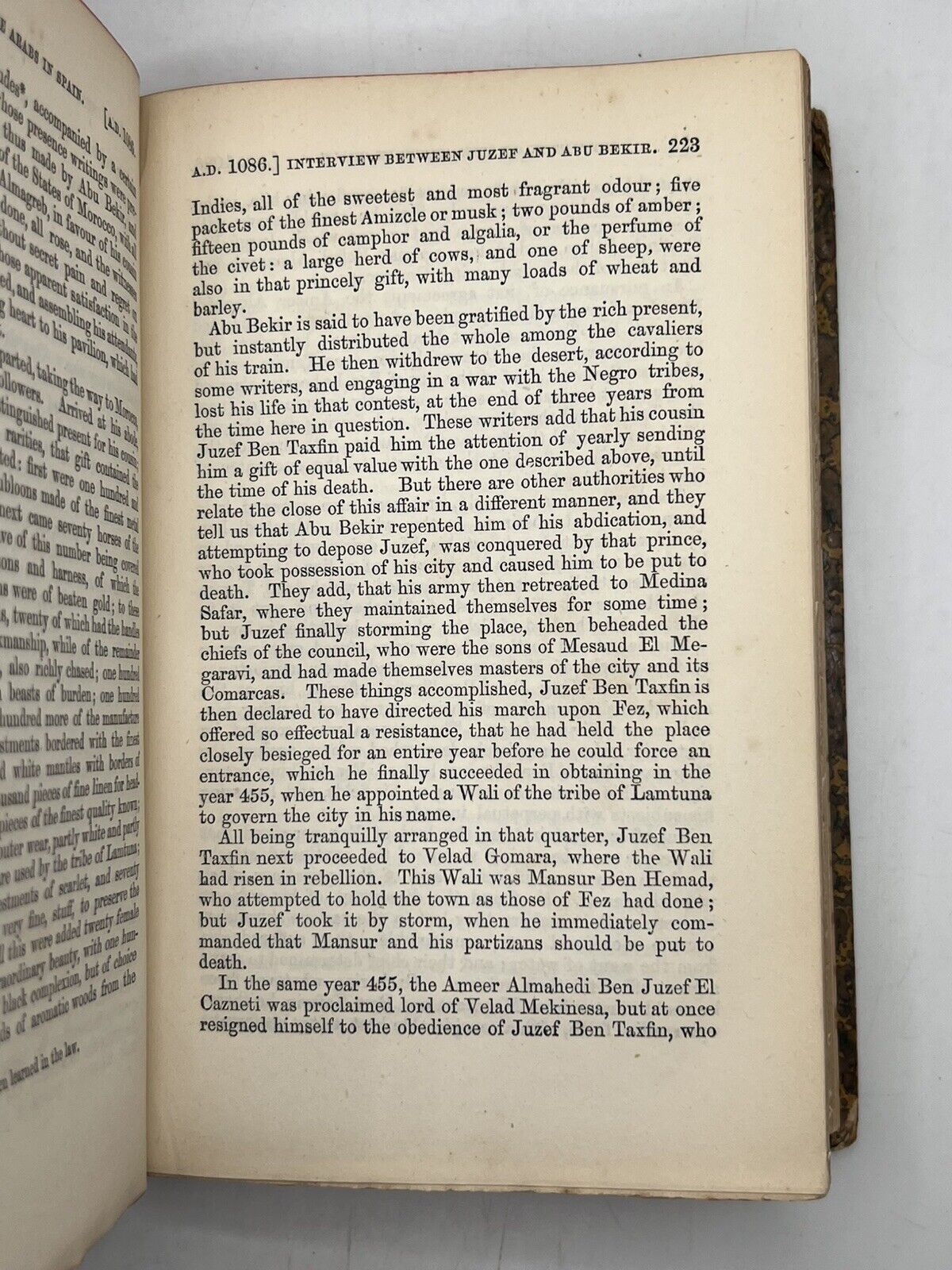 The History of the Dominion of the Arabs in Spain 1854