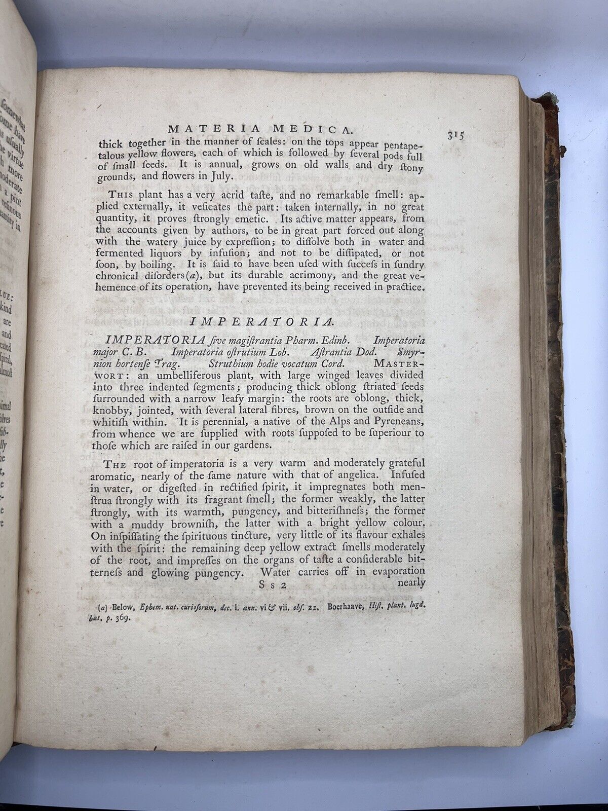 An Experimental History of the Materia Medica 1761 First Edition