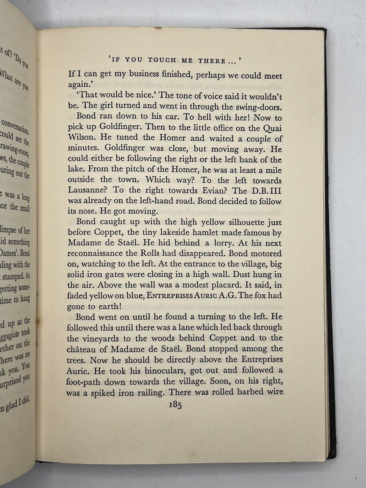 Goldfinger by Ian Fleming 1959 First Edition Second Impression