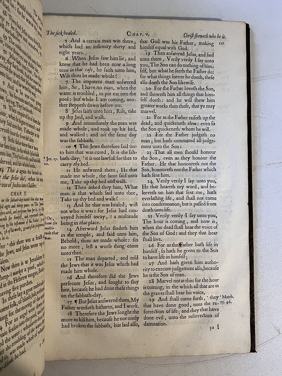 The Ogilby Bible 1660; Important Fine King James Bible