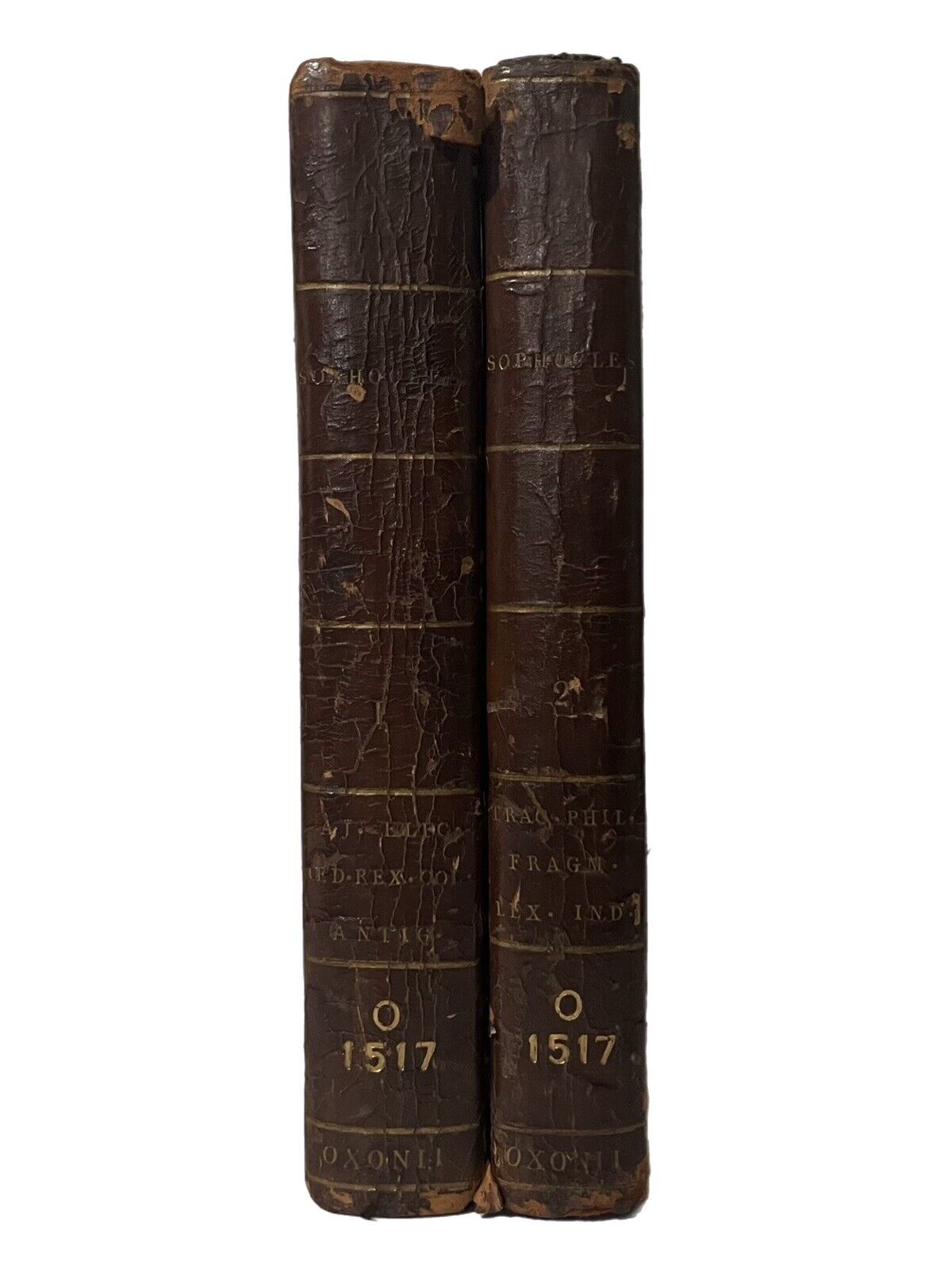 The Tragedies of Sophocles 1800 Clarendon Press Edition