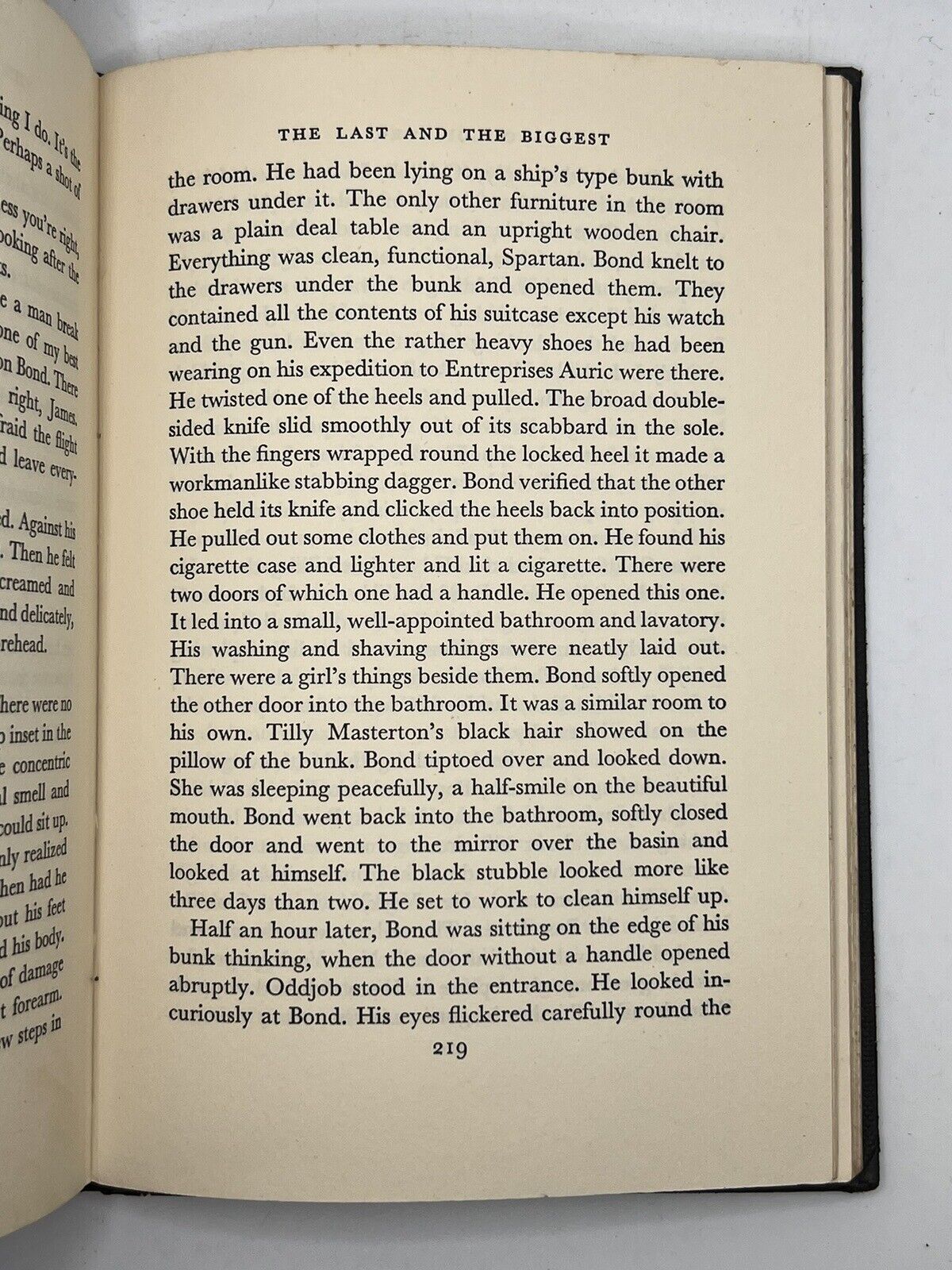 Goldfinger by Ian Fleming 1959 First Edition Second Impression