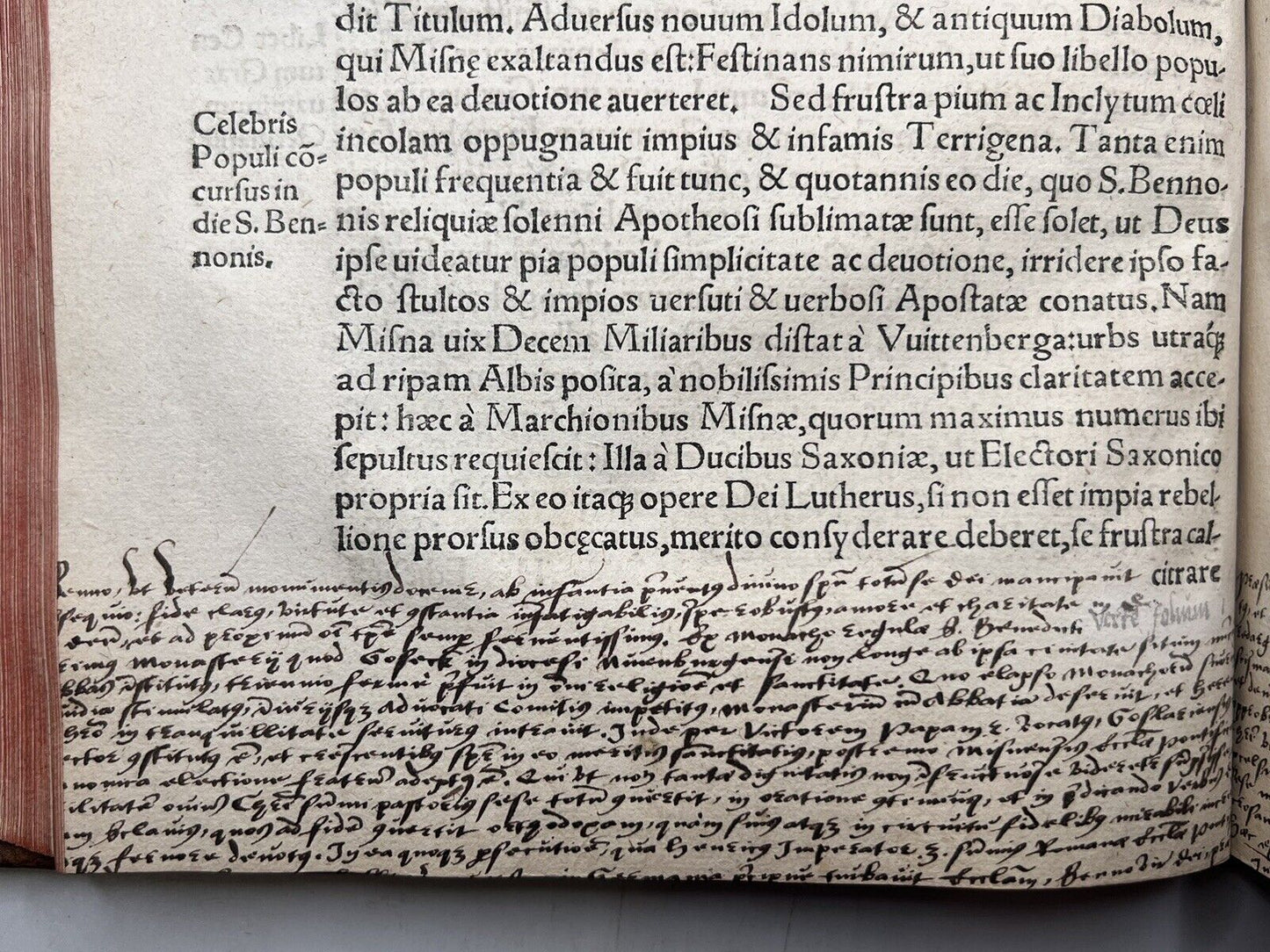 The Chronicles of Martin Luther 1549 Post Incunable