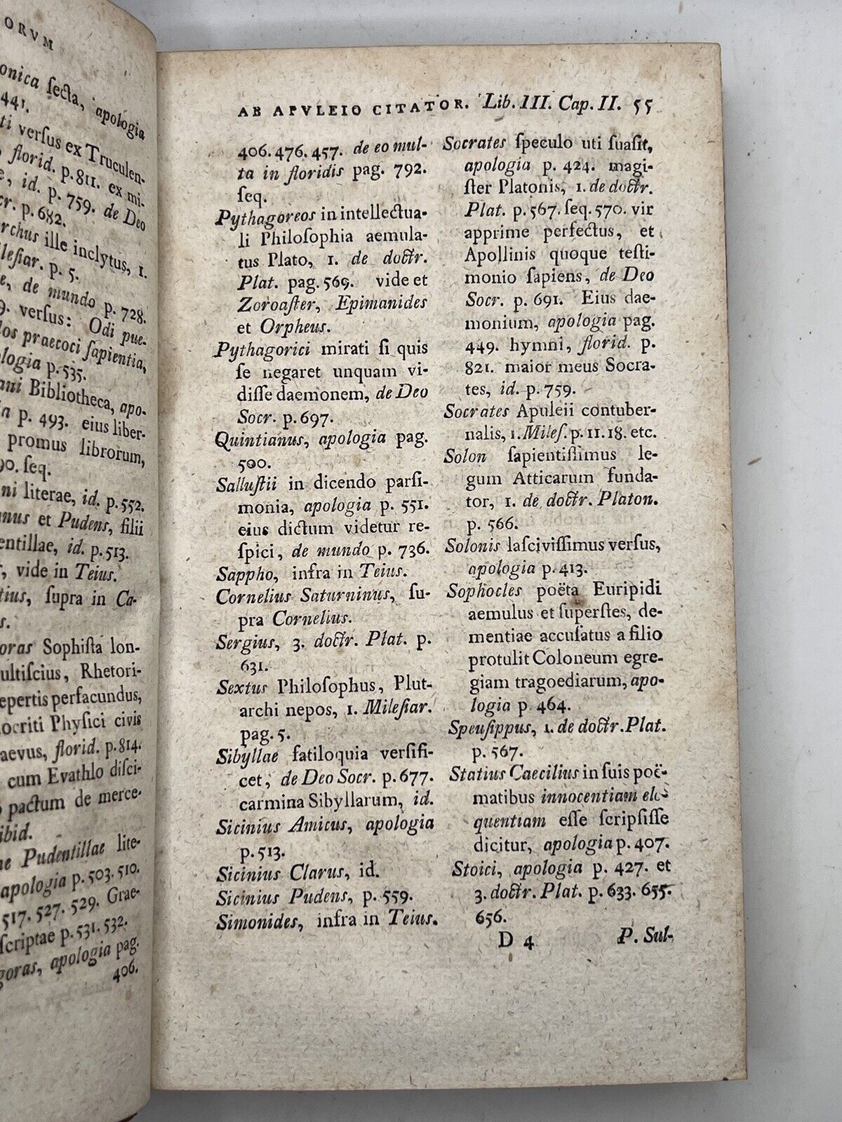 Bibliotheca Latina by Johann Fabricius 1773