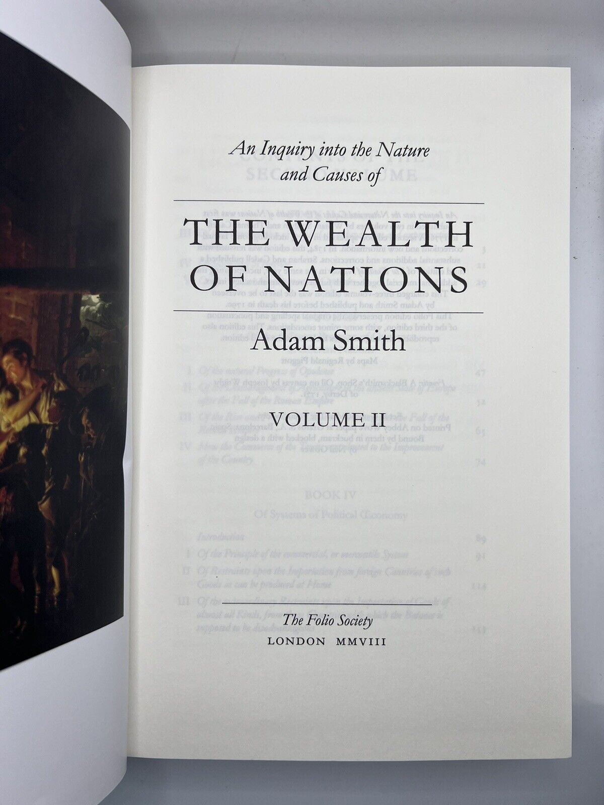 The Wealth of Nations by Adam Smith 2008 Folio Society