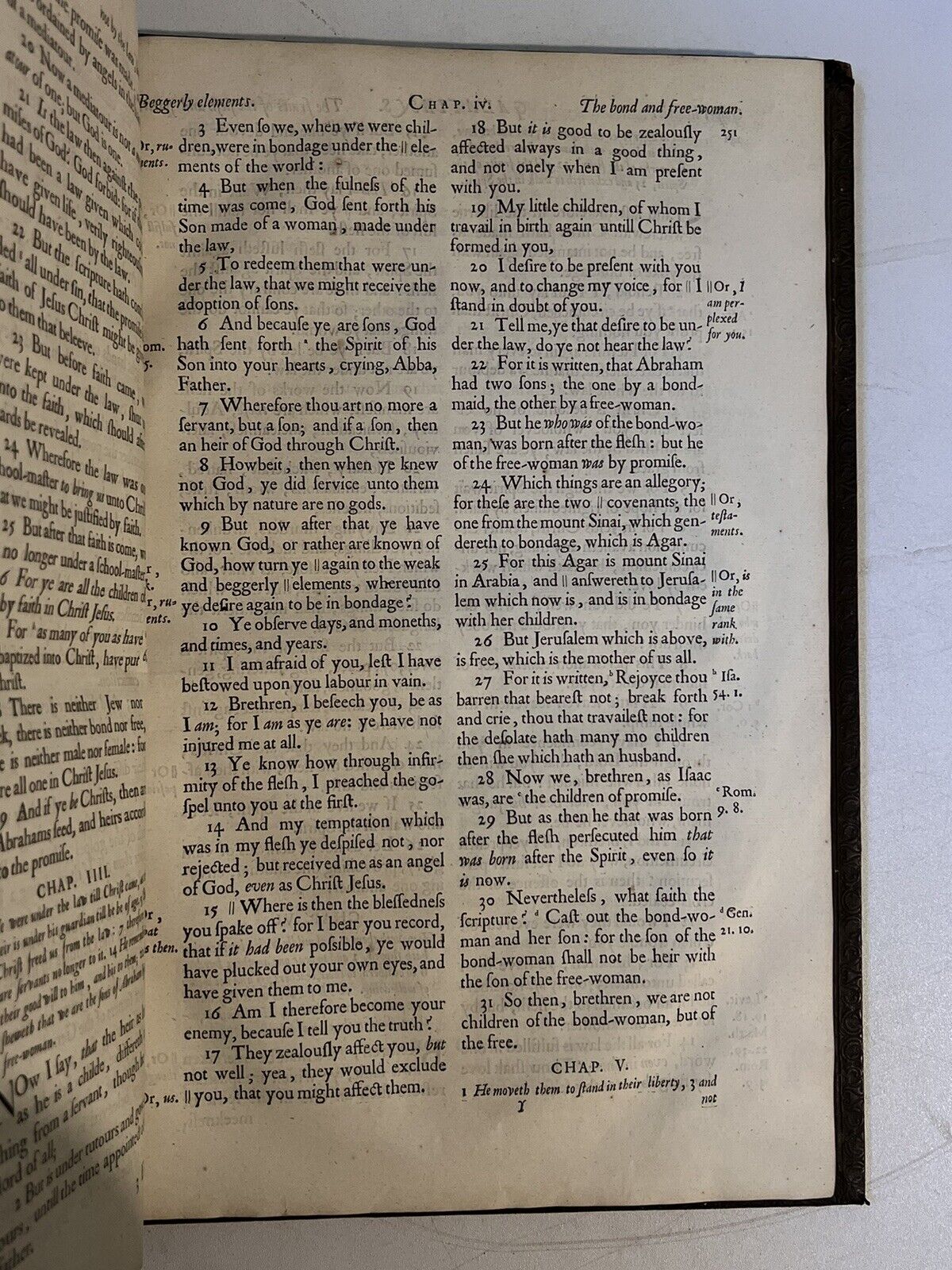 The Ogilby Bible 1660; Important Fine King James Bible