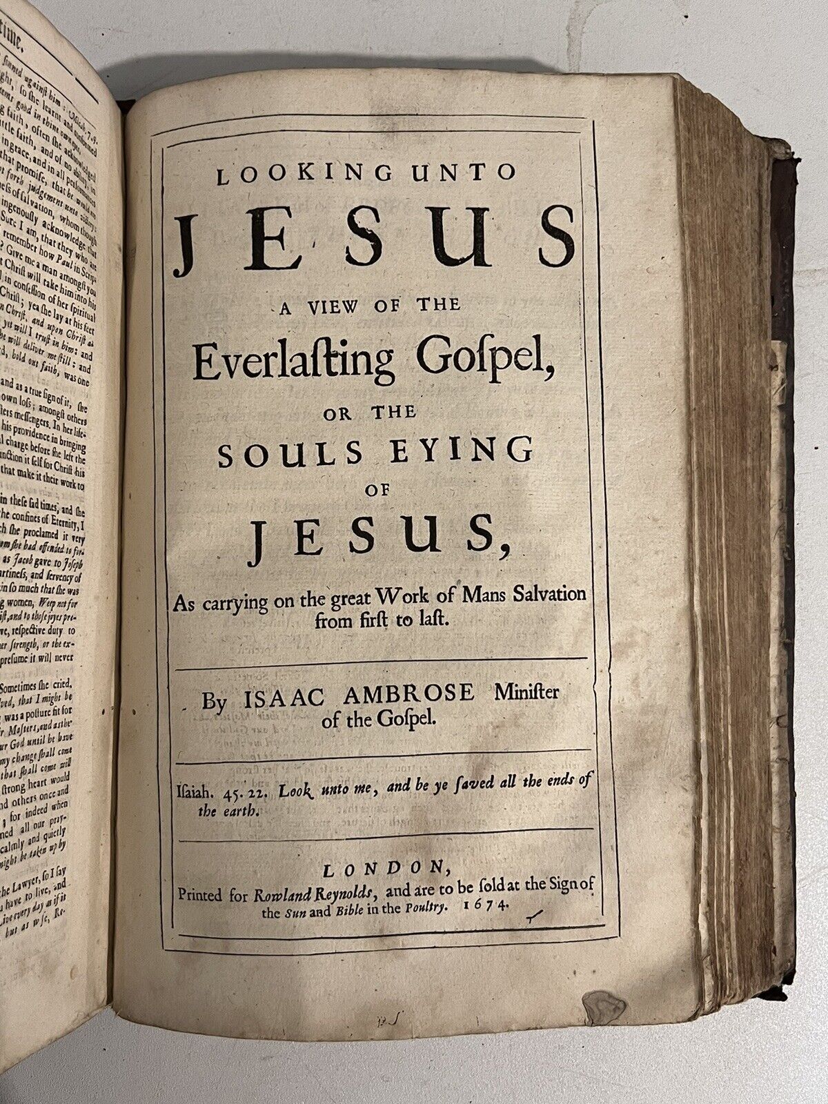 The Works of Isaac Ambrose 1674