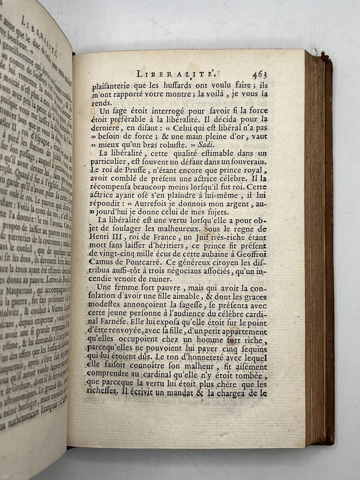 Dictionary of Anecdotes by Francois LaCombe 1766