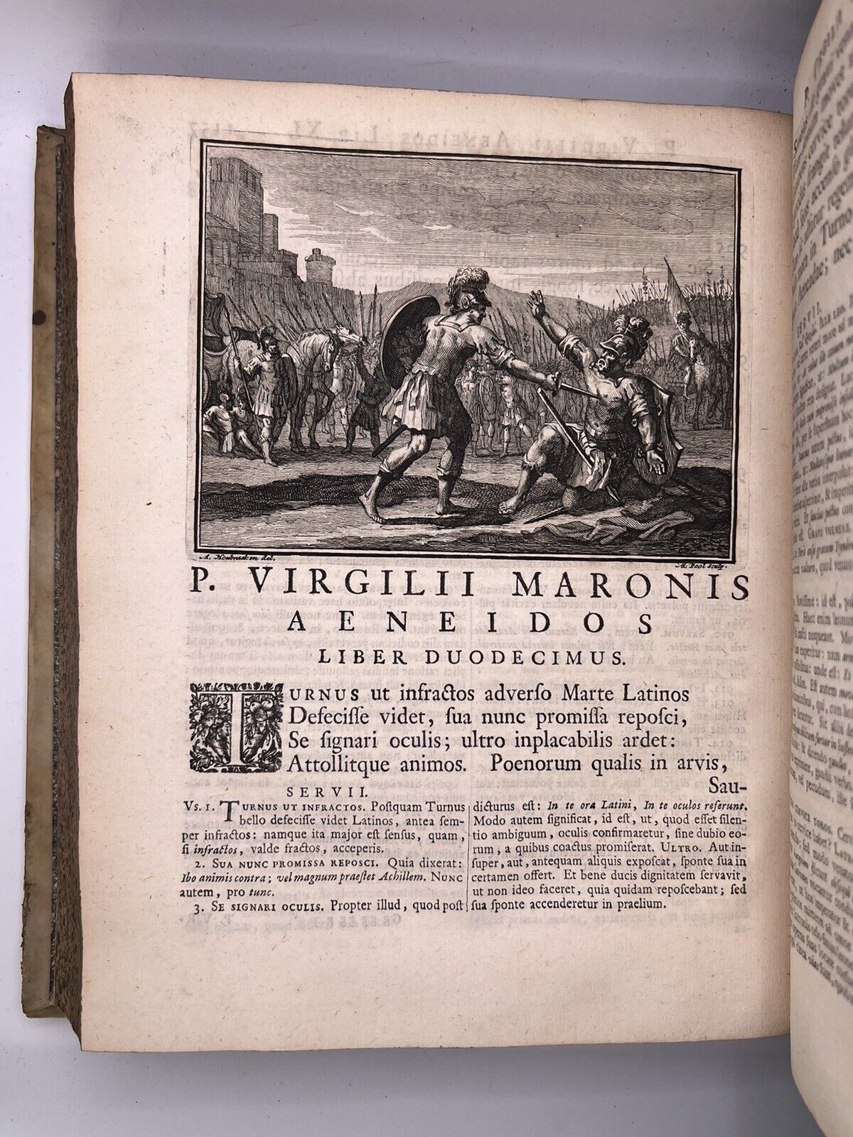 The Works of Virgil 1717 Vol II. Aenied
