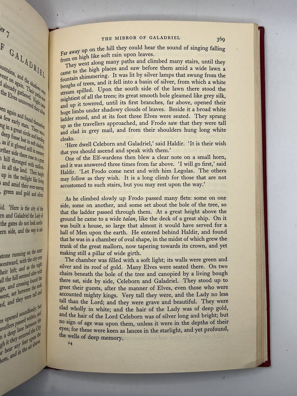 The Fellowship of the Ring by J.R.R. Tolkien 1954 First Edition Second Impression