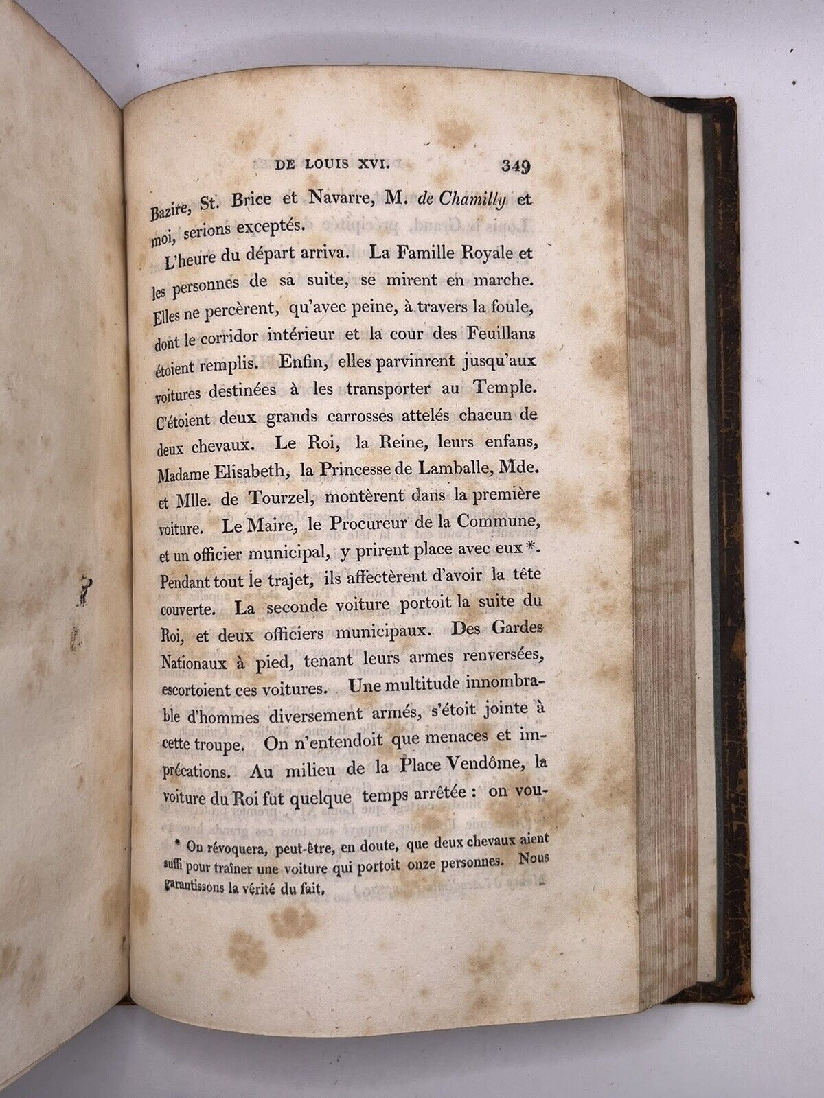 Life of Louis XVI by Francois Hue 1806