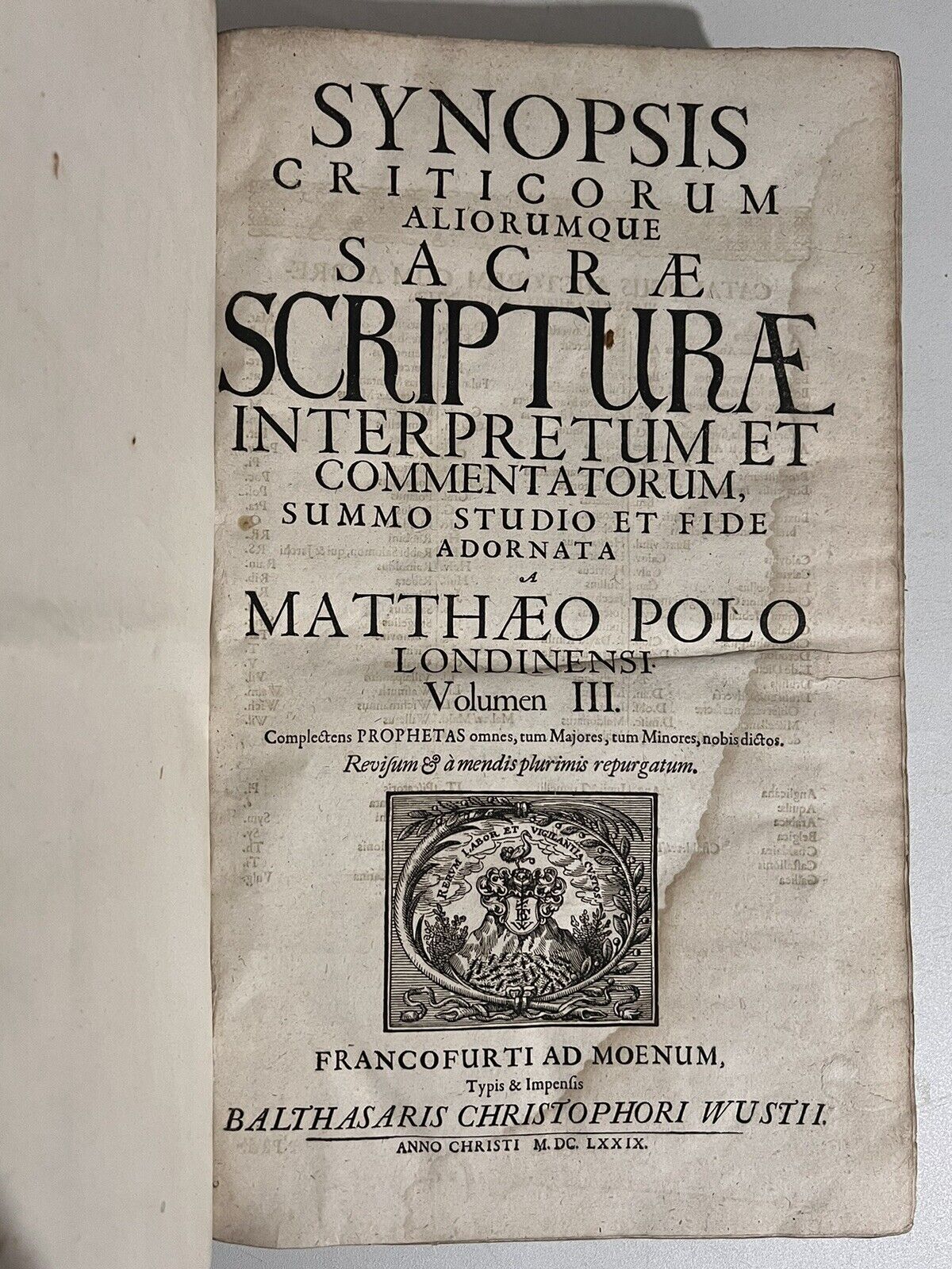 Matthew Poole's Commentary on the Bible 1678