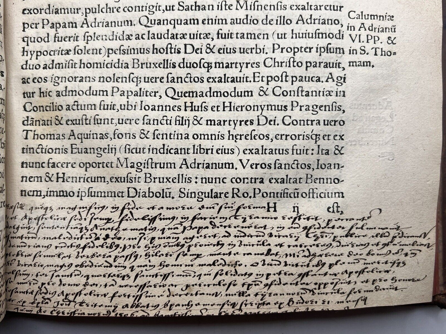 The Chronicles of Martin Luther 1549 Post Incunable