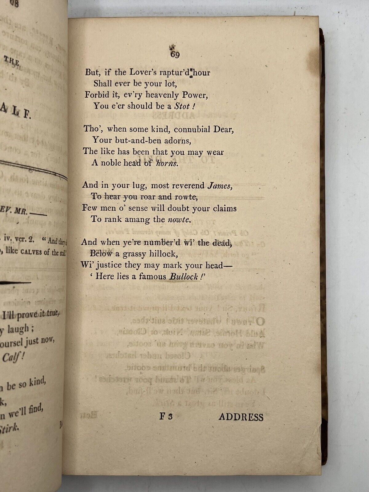 The Works of Robert Burns 1803 4th Edition