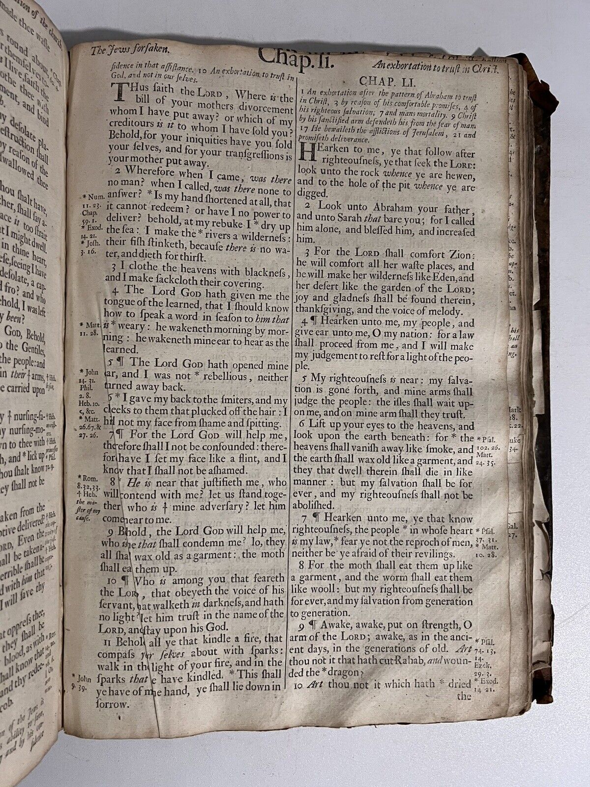Antique King James Bible 1685