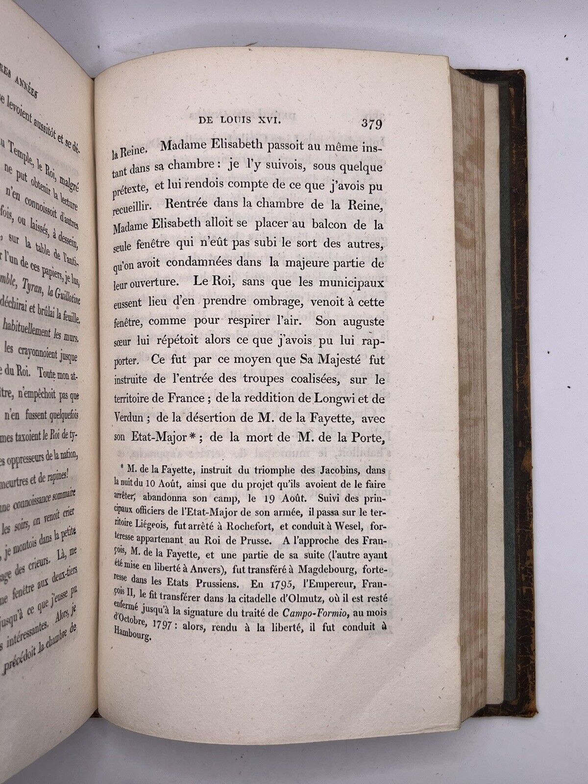 Life of Louis XVI by Francois Hue 1806