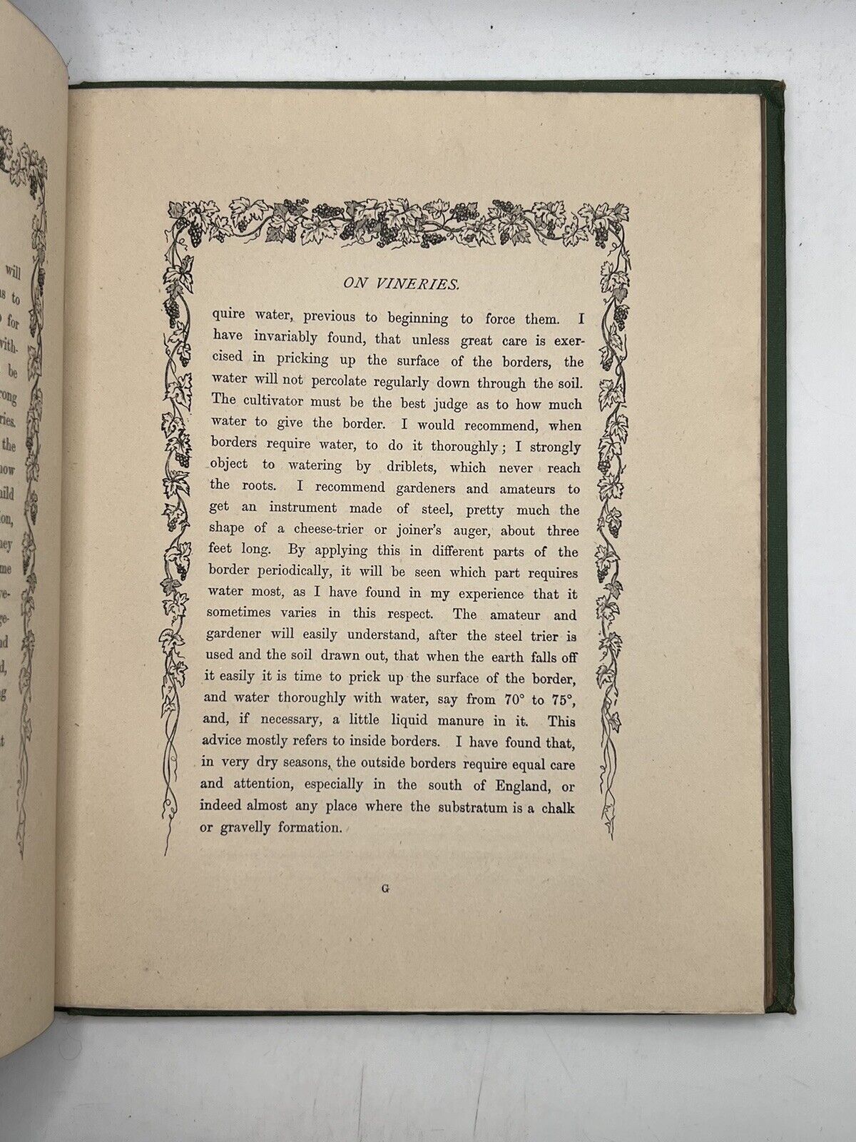 The Grape Vine by Joseph Meredith 1876 First Edition