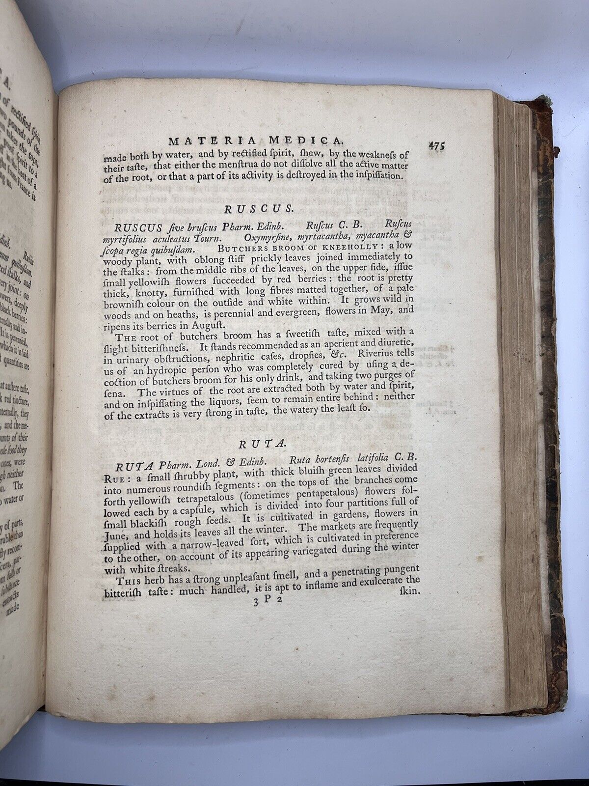 An Experimental History of the Materia Medica 1761 First Edition