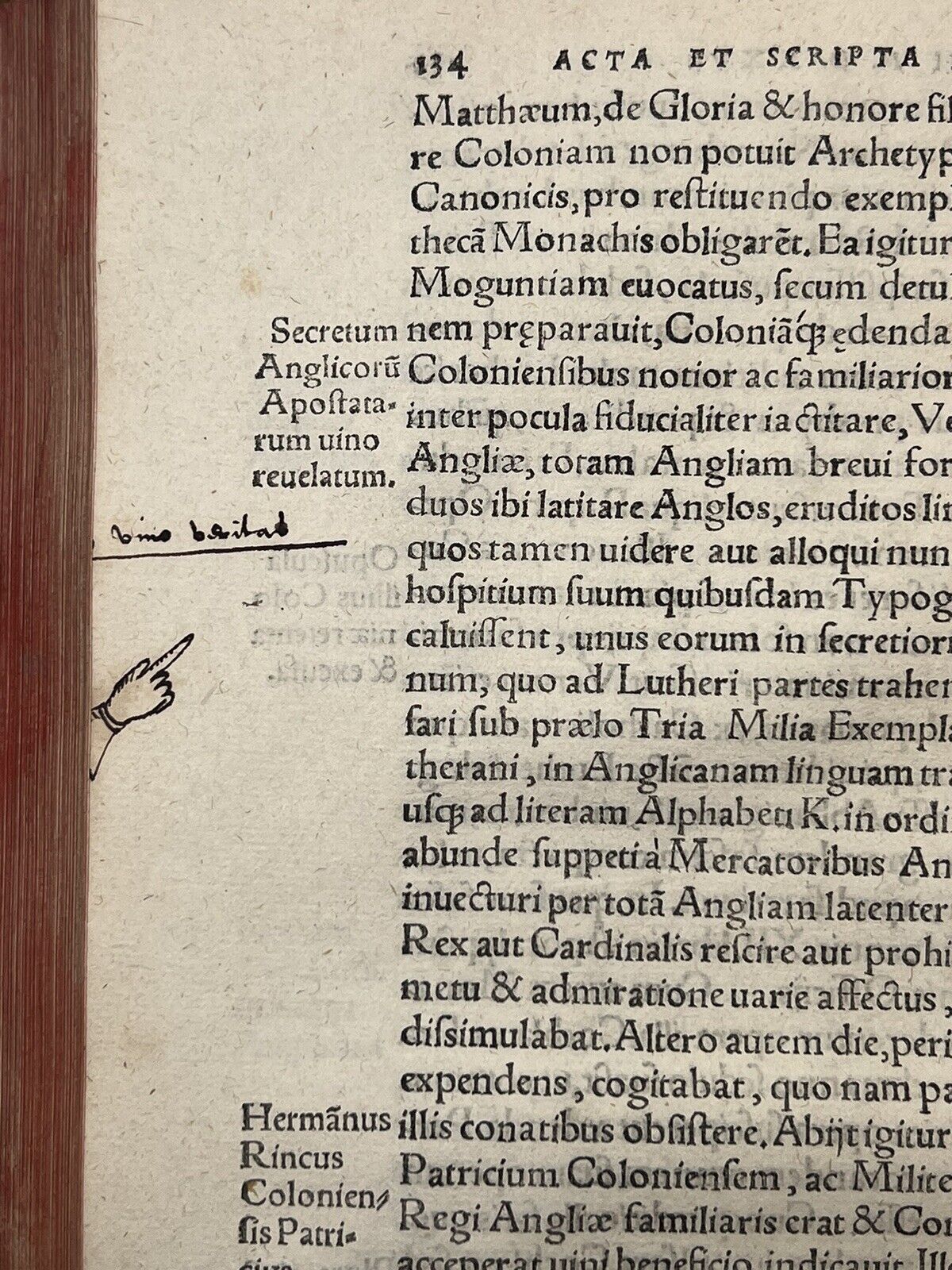 The Chronicles of Martin Luther 1549 Post Incunable