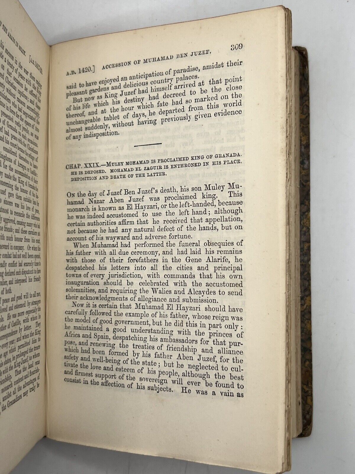 The History of the Dominion of the Arabs in Spain 1854