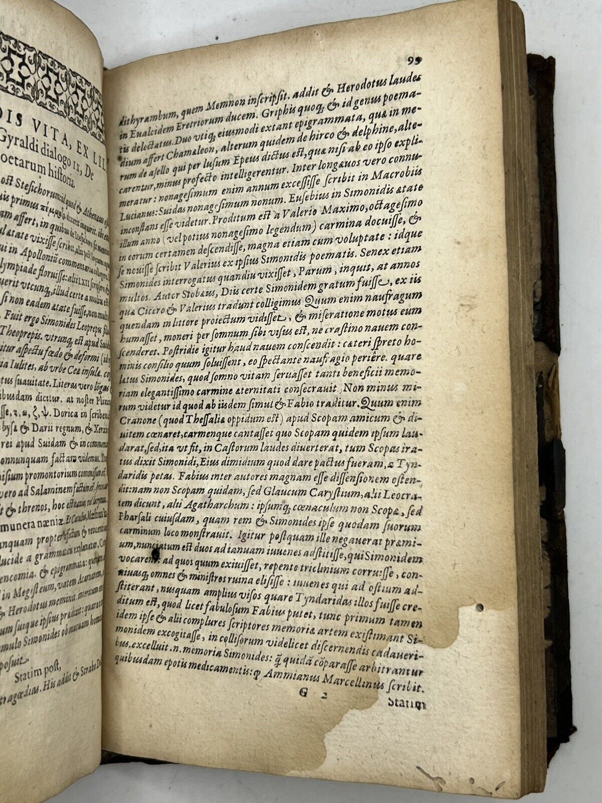 Pindar's Odes 1598 - with Sappho, Anacreon, etc .