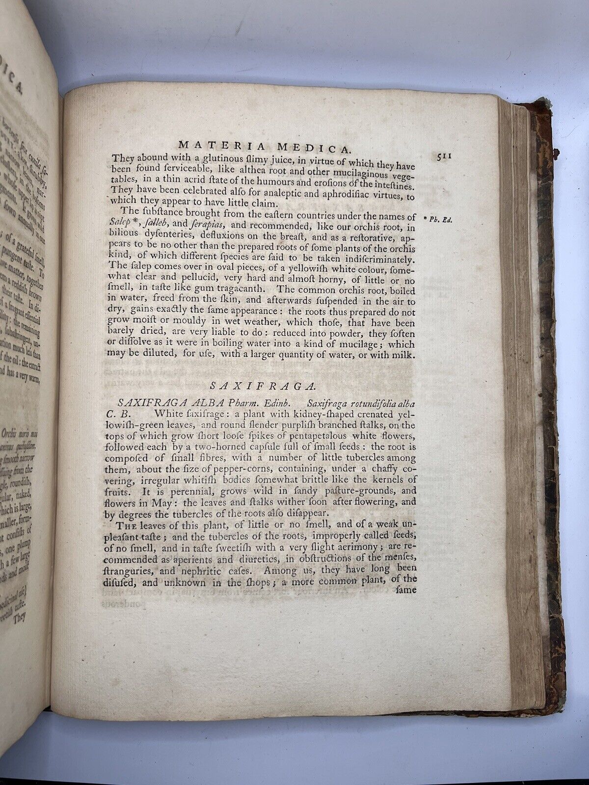 An Experimental History of the Materia Medica 1761 First Edition